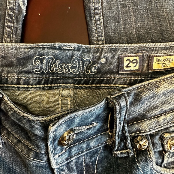 Miss Me Straight leg Jeans 29! - Picture 4 of 5